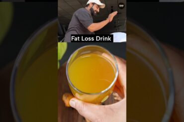 Gym Coach Nitesh Soni's Fat Loss Drink Recipe #shorts
