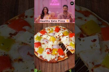 Janhvi Kapoor's Favourite Healthy Keto Pizza Recipe #shorts