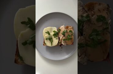 Trader Joe's meal ideas | healthy chicken pesto sandwich