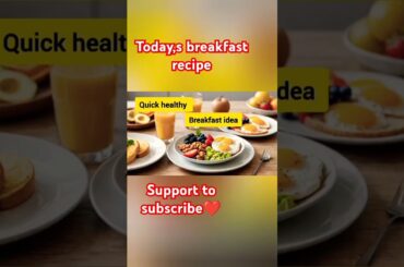 Boost Energy With These Quick Healthy Breakfast Ideas#trendingshorts#viralvideo #breakfast#recipe