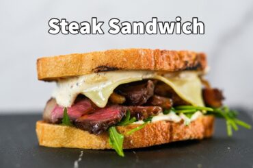 Mastering The Perfect Steak Sandwich at Home!