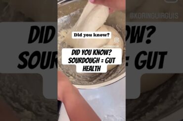 Sourdough bread is healthy for your gut. #sourdough #foodblogger #recipe #food #bread