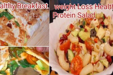 Healthy Salad For Perfect Lunch For Weight loss|Spinach Avocado Healthy Breakfast|New Breakfast Idea