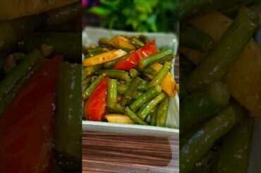 Green veg recipe for Diet only 2 tbs oil#healthy food#shorts#viralshot#trending#food world of Rashmi