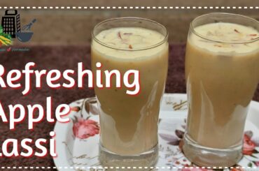 Apple Lassi recipe | Healthy Recipes by Kitchen Formula | Refreshing Summer Drink