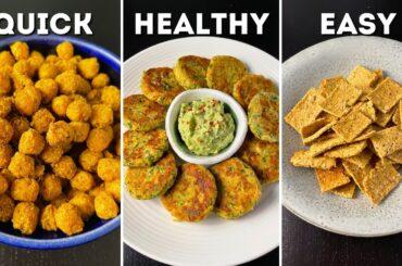 3 Easy But Healthy Chickpea Snack Recipes