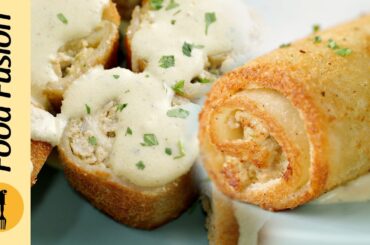 Malai Chicken Roll-ups Recipe by Food Fusion