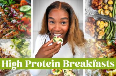 HIGH Protein Breakfast MEALS that helped me lose 75 lbs! (+ can help YOU TOO!!)