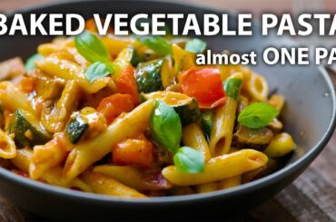 VEGETABLE PASTA Recipe | Easy Vegetarian and Vegan Meals