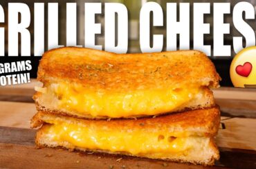 THIS 'GROWN UP' GRILLED CHEESE IS A DIET HACK | Low Calorie Recipe