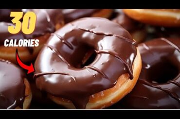 Only 30 calorie donut-low calorie donuts recipe-low calorie doughnut recipe-low calorie snacks