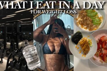 WHAT I EAT IN A DAY TO LOSE WEIGHT |  Easy Healthy Recipes