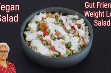 Weight Loss Salad Recipe For Lunch/Dinner - Chickpea - Chana Salad - Diet Plan To Lose Weight Fast
