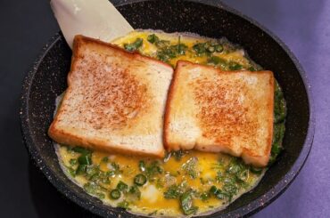 10 Minutes Quick & Easy Breakfast Recipe! Healthy Delicious Recipe With Just Egg Bread.
