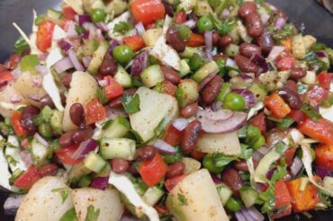 How To Make Red Beans Salad # Healthy Red Beans Salad Recipe # By Food Junction