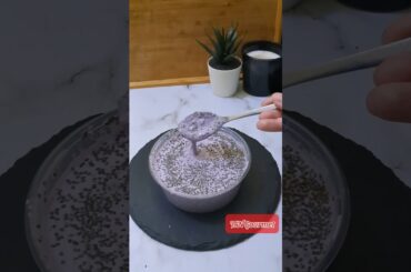 Blueberry Chia Pudding | Healthy Breakfast Recipe #shortsfeed #shortvideo