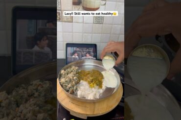 What I eat when I feel lazy to cook? Mossappu recipe #shorts #kannnadavlog #healthyrecipes