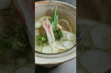 Healthy Japanese Somen Noodles #shorts #cooking #japanesefood