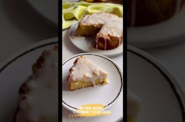 Healthier Lemon Olive Oil Cake #recipe #shortvideo #food #shorts