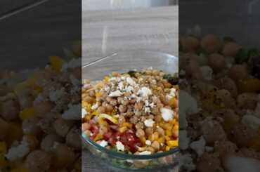 Inspired Mediterranean salad| #mediterraneansalad#healthysalad#healthyeating#freshandhealthy#recipe