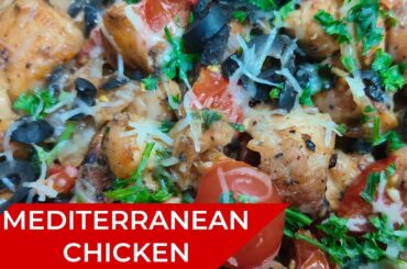 Easy & Delicious Mediterranean Chicken Recipe | Healthy Dinner Ideas | The Cultural Food #food