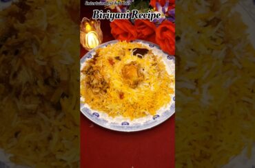 CHICKEN BRIYANI RECIPE | BRIYANI BANANE KA TARIKA | BRIYANI RECIPE| EASY RECIPE #shorts #viral #food