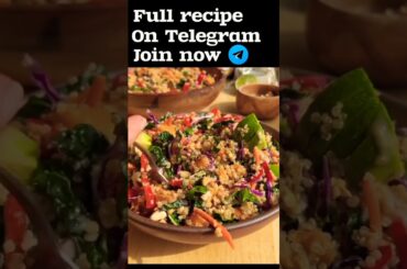 Easy Roasted Butternut Squash Quinoa Salad Recipe | Healthy & Delicious Salad #quinoasalad #salad