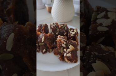 Healthy Snack Recipe with Dates and Apricot #shortsfeed #shorts #healthysnacks