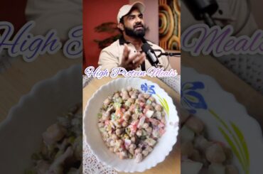 Gym Coach Nitesh Soni's High Protein meals | #proteinmeals#recipe#healthy#shorts