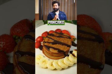 Pancake Recipe | Healthy Pancake| #shorts #shortsfeed #pancake #vickykaushal #katrinakaif #ytshorts