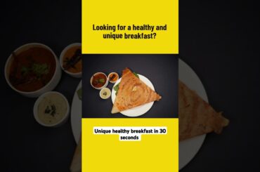 Healthy & Unique Ragi Dosa Recipe in 30 Seconds Quick Indian Breakfast RagiDosa | Healthy #shorts