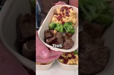 STEAK BITES AND BUFFALO MAC #recipe #highprotien #healthyrecipes #highproteinrecipes