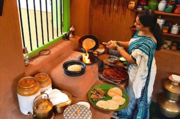 Atta Tandoori Roti On Tawa + Kadai Paneer Recipe || Healthy Recipes At Home || The Traditional Life