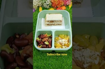 Lunch Box Idea Day 21 | Nutty Sandwich Delight & Healthy Sides #lunchboxinspo  #healthyeats #shorts