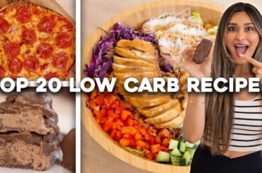 My Top 20 Recipes! Low Carb, Keto, Weight Loss