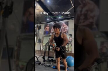 Full Day Protien Meals 32/100 #shortsviral #motivation #highproteindiet #explore #shorts #food