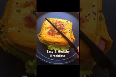 Quick & Healthy Breakfasts with Eggs, Bread, and More #cooking #flavor #easyrecipe #ytshorts #shorts