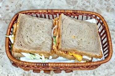 Veg Chicken Sandwich Recipe by Sam's official | 100% Nutritionist & Healthy Sandwich Recipe