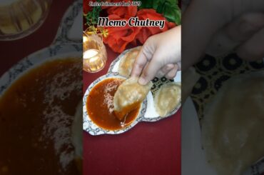 MOMOS CHUTNEY RECIPE | MOMO CHUTNEY | RED CHILLI CHUTNEY FOR MOMOS | TOMATO CHUTNEY #shorts #viral