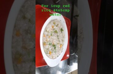 weight loss recipe #soupy veg red rice recipe #indian #healthy #food #forweightloss #shorts