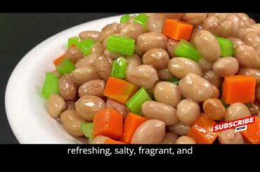 Crunchy boiled peanuts - Low-calorie fitness recipes - Easy fitness recipes #fit #food #recipe #