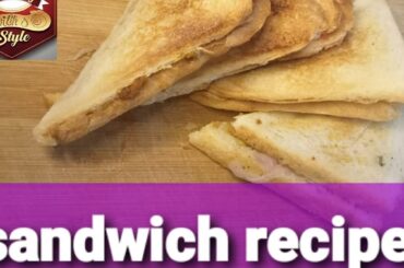 sandwich recipe || kids lunch box || healthy nutritional sandwiches