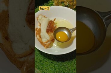 Egg Bread Paratha Recipe ll Easy Breakfast Recipe #shorts #food #recipe