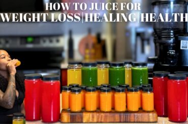 How To Juice For Weight Loss, Healing & Health | Benefits + Recipes