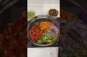 Healthy Homemade Salad #salad #greensalad #quickrecipe #quickandeasy #dietfood #healthyfood #shorts