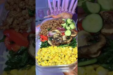 lunch for my husband #foodvlog #cookwithme #pinkkitchen #healthy #pinkaesthetics