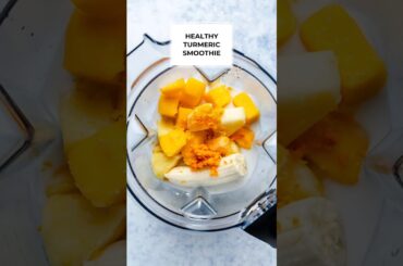 Healthy Delicious Turmeric Smoothie #short