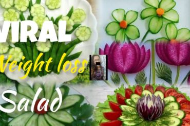 weight loss Salad Decoration |Viral salad Recipes|Boost Digestion & Improve Health with these salad