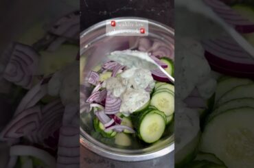 Healthy/ Easy/ Low Calorie Snack #shorts #snackideas #snacks #cucumber #healthysnacks #easyrecipe