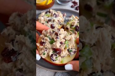 Cranberry Tuna Bites #howto #tuna #cranberry #cooking #food #yt #shorts #health #delicious #snacks